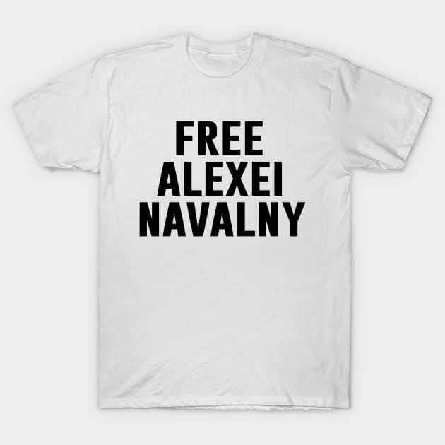 Free Alexei Navalny T-Shirt by Sunoria